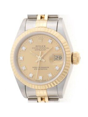 Rolex Datejust SS YG Champagne Automatic